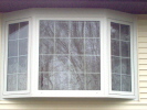 BF Rich 30 Vinyl Bay Window with Casements & GBG